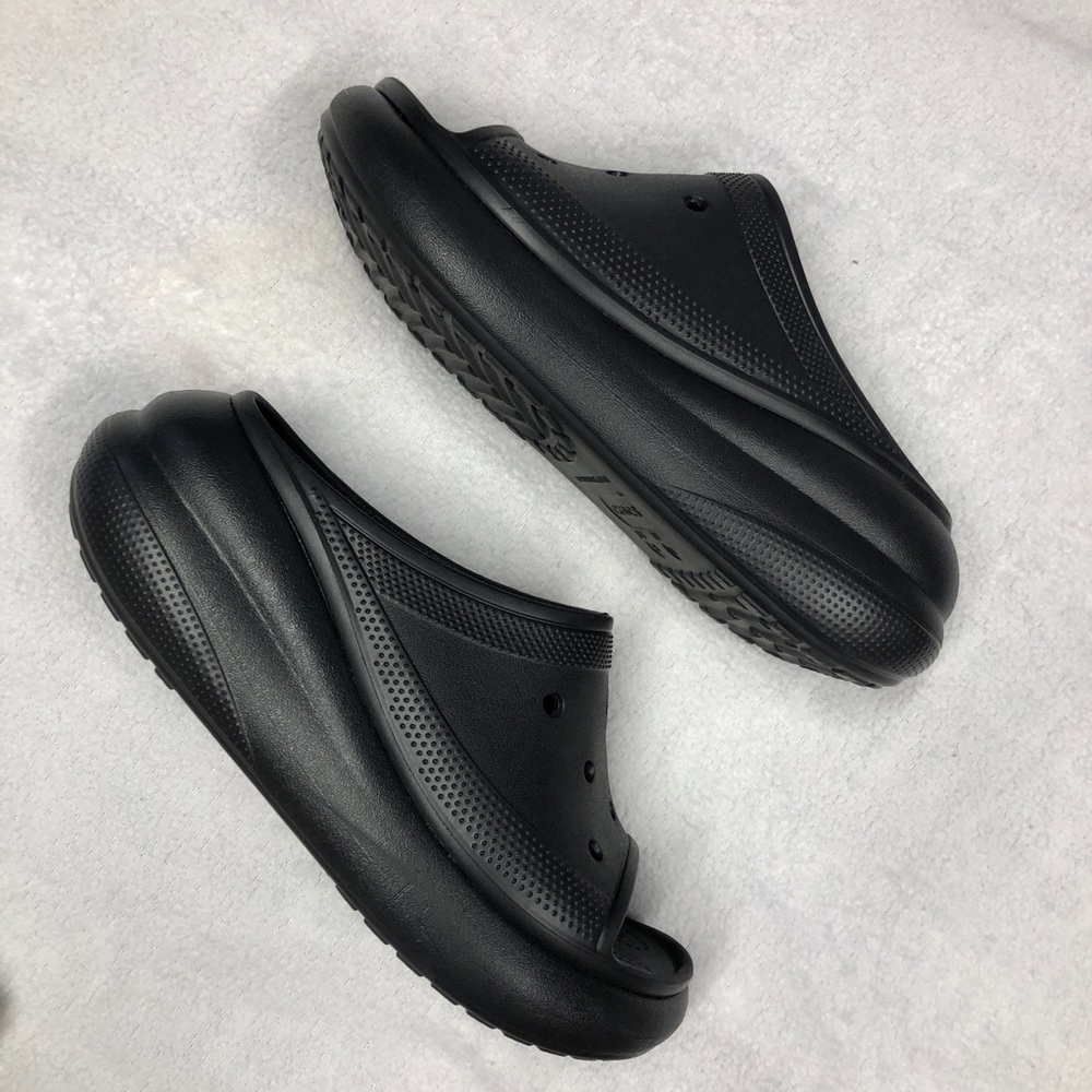 CROCS Like New Crush Platform Slide Sandals Unisex sz W10/M8 - Picture 4 of 14